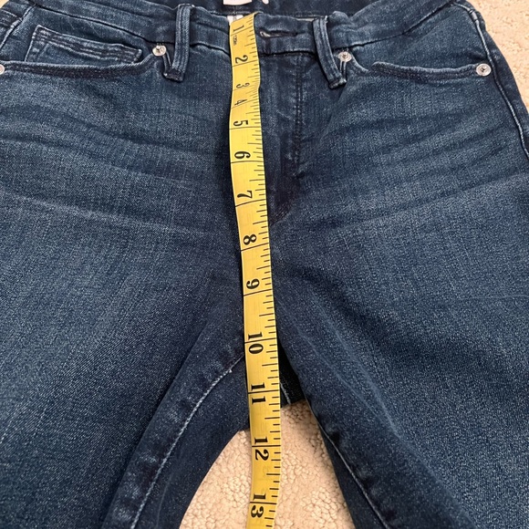 Good American High Rise Skinny Frayed crop - Picture 6 of 6